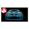 HOLDEN MONARO GREETING CARD WITH BADGE 2012